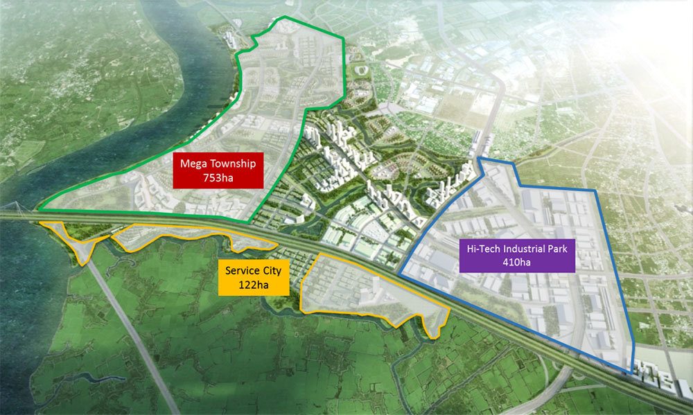 4 phân khu của dự án Amata City Long Thành
