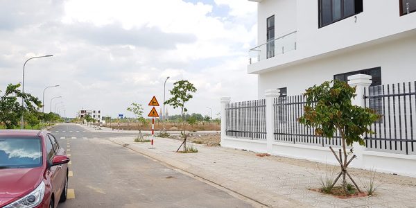 Hình ảnh thực tế tại dự án Khu đô thị Bàu Xéo