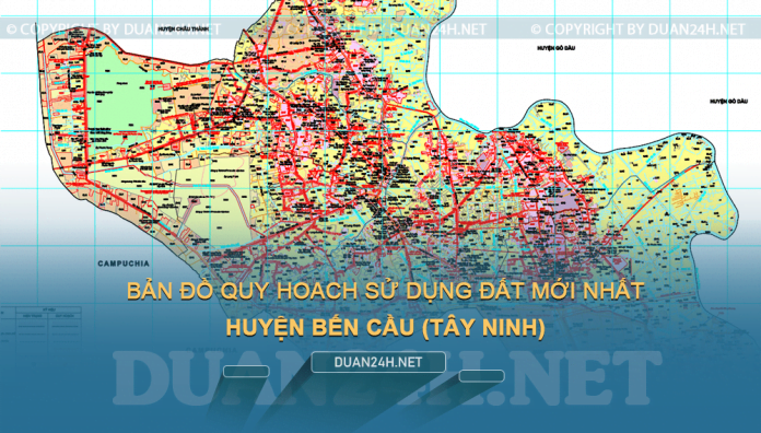 Tải về bản đồ quy hoahcj sử dụng đất huyện Bến Cầu (Tây Ninh)