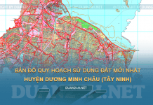 Tải về bản đồ quy hoạch sử dụng đất huyện Dương Minh Châu (Tây Ninh)