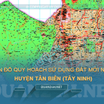 Tải về bản đồ quy hoạch sử dụng đất huyện Tân Biên (Tây Ninh)