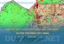 Tải về bản đồ quy hoạch sử dụng đất huyện Tân Biên (Tây Ninh)