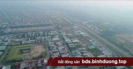 Toàn cảnh KCN đô thị Bàu Bàng được quy hoạch đồng bộ.