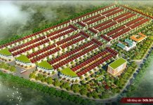 Phối cảnh tổng thể dự án Khu nhà ở Tài Lộc (Long Nguyên - Bàu Bàng)