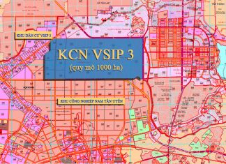 Quy hoạch Khu công nghiệp VSIP 3 (Bình Dương)