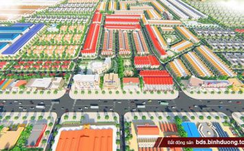 Phối cảnh dự án Khu nhà ở thương mại chợ Nhật Huy
