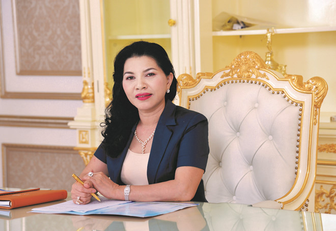 Bà Đặng Thị Kim Oanh, Tổng giám đốc Công ty CP Dịch vụ Thương mại Kim Oanh (Kim Oanh Group)