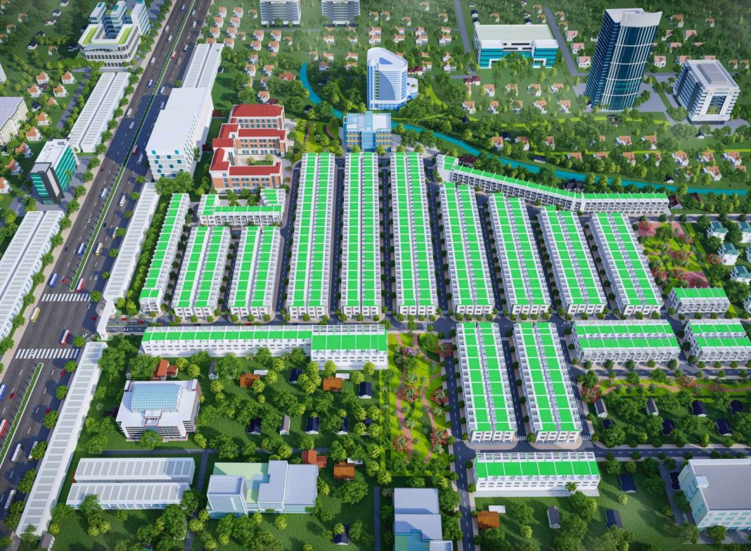 Phối cảnh dự án Green City Phú Giáo (Phương Trường An 5)