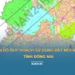 Tải về bản đồ quy hoạch sử dụng đất tỉnh Đồng Nai