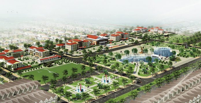 Phối cảnh Dự án Trung tâm hành chính và Khu đô thị mới thị xã Phước Long. Ảnh chỉ mang tính minh họa. Nguồn Internet