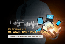 Tra cứu mã ngành nghề kinh doanh