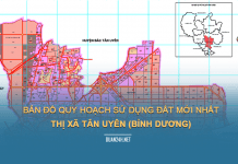Tải về bản đồ quy hoạch sử dụng đất Thị xã Tân Uyên (Bình Dương)