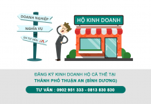 Tư vấn đăng ký kinh doanh hộ gia đình tại Thuận An