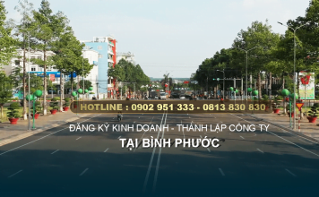 Xin giấy phép kinh doanh tại Bình Phước