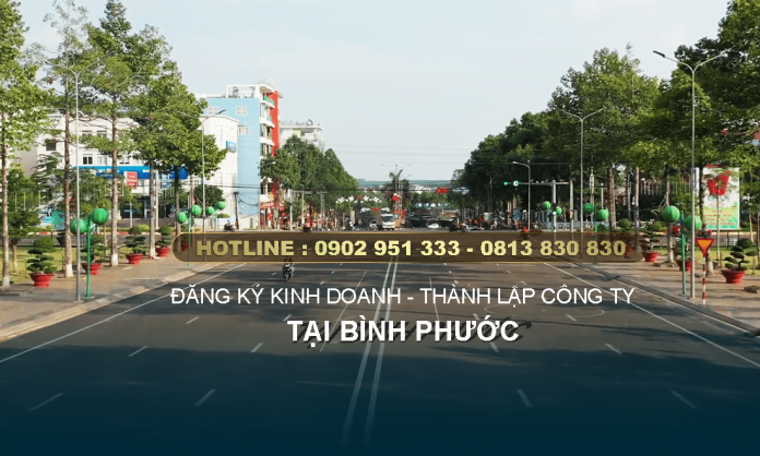 Xin giấy phép kinh doanh tại Bình Phước