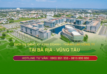 Dịch vụ đăng ký kinh doanh tại Bà Rịa - Vũng Tàu