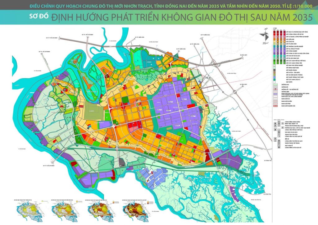 Quy hoạch định hướng đô thị Nhơn Trạch sau năm 2035