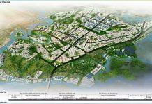 Phối cảnh đô thị công nghiệp Nhơn Trạch theo quy hoạch