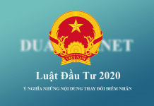 Luật Đầu tư 2020 được Quốc Hội thông qua vào ngày 17/6/2020