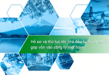 Dịch vụ tư vấn thủ tục khi nhà đầu tư nước ngoài góp vốn vào công ty Việt Nam