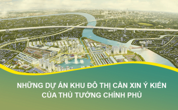 Trường hợp dự án khu đô thị phải xin ý kiến Thủ tướng chính phủ.
