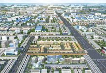 Phối cảnh tổng thể dự án BenCat City Zone