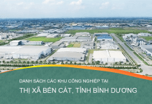 Danh sách các Khu công nghiệp tại thị xã Bến Cát (Bình Dương)