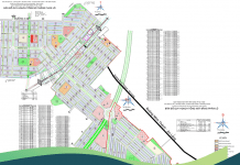 Bản đồ mặt bằng phân lô khu dân cư Becamex Chơn Thành