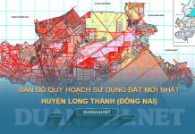 Tải về bản đồ quy hoạch sử dụng đất huyện Long Thành (Đồng Nai)