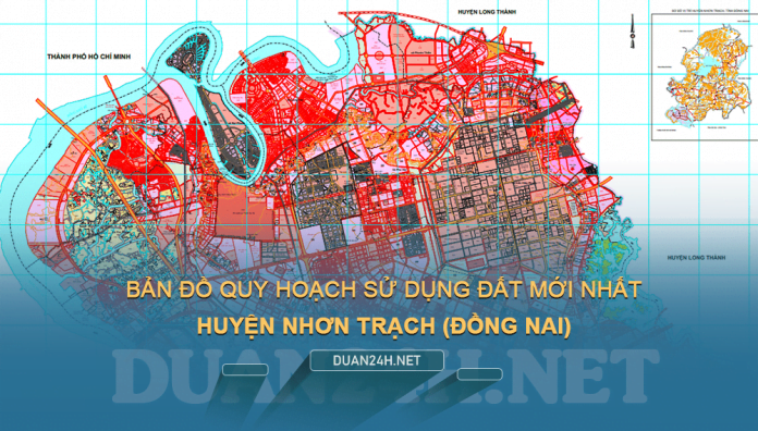 Tải về bản đồ quy hoạch huyện Nhơn Trạch (Đồng Nai)