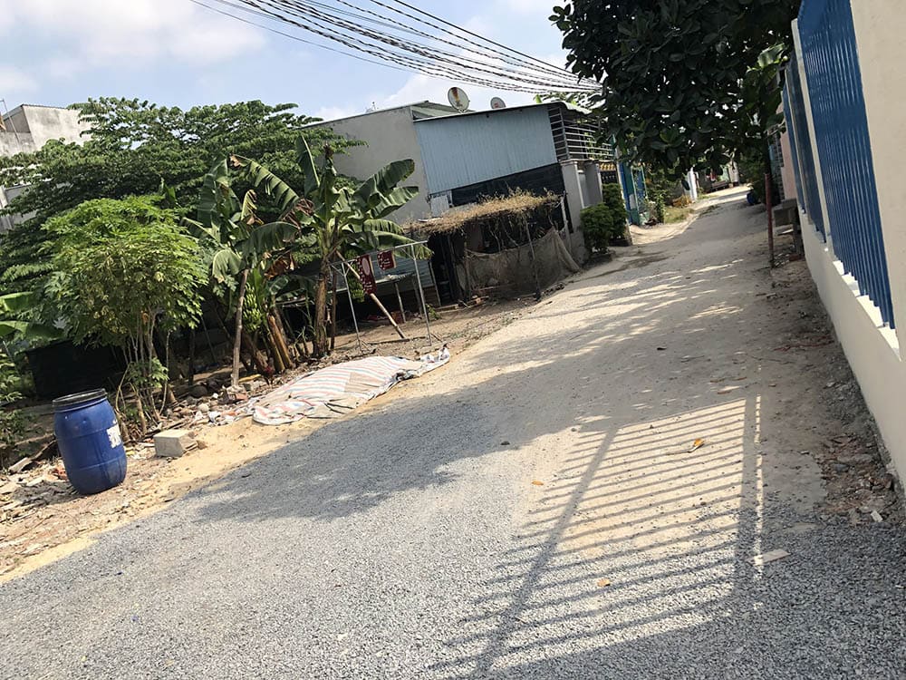 Hình thực tế lô đất 180m2 tại phường Phú Mỹ (Thủ Dầu Một)