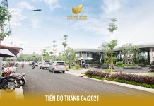 Tiến độ dự án Phúc Hưng Golden (Chơn Thành, Bình Phước) tháng 04/2021