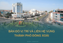 Tải về sơ đồ vi trí và liên hệ vùng Thành phố Đồng Xoài