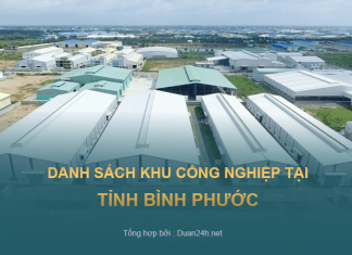 Cập nhật danh sách các khu công nghiệp tại tỉnh Bình Phước