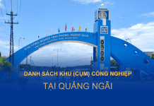 Danh sách khu (cụm) công nghiệp tại tỉnh Quảng Ngãi