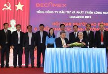 ecamex IDC tổ chức lễ ký kết thỏa ước lao động tập thể và giao ước thi đua năm 2021