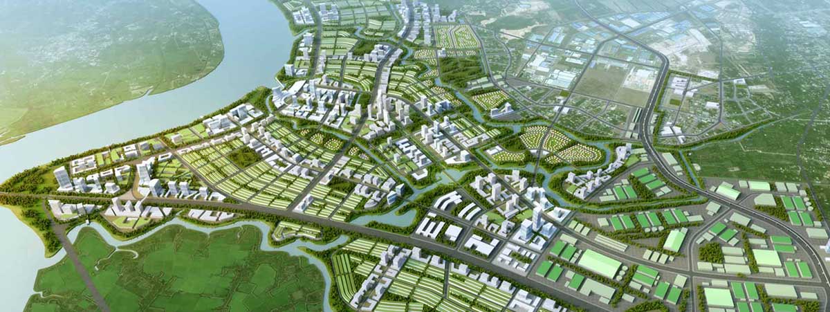 Phối cảnh tổng thể dự án Amata City Long Thành