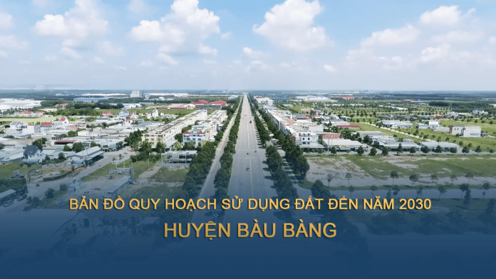 Quy hoạch sử dụng đất huyện Bàu Bàng (Bình Dương) đến năm 2030