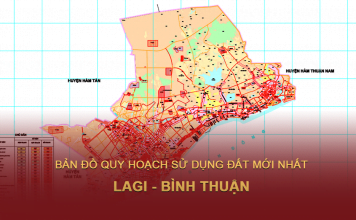 Tải về bản đồ quy hoạch sử dụng đất Thị xã La Gi (Bình Thuận)