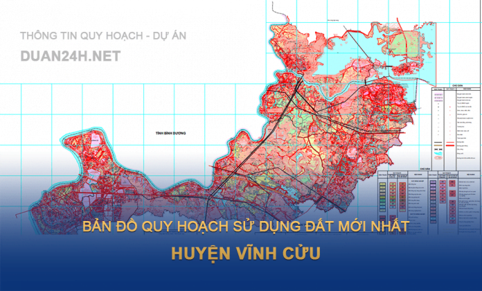 Tải về bản đồ quy hoạch huyện Vĩnh Cửu (Đồng Nai)