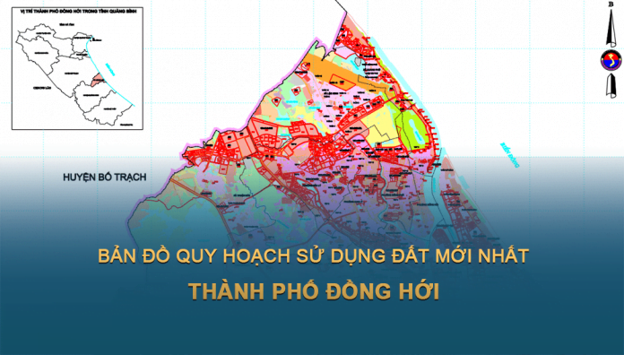 Tải về bản đồ quy hoạch sử dụng đất Thành phố Đồng Hới (Quảng Bình)