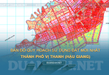 Tải về bản đồ quy hoạch Thành phố Vị Thanh (Hậu Giang)