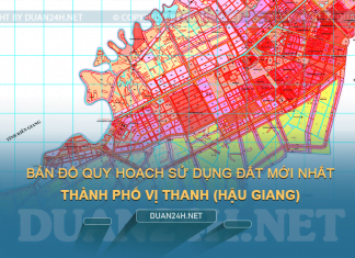Tải về bản đồ quy hoạch Thành phố Vị Thanh (Hậu Giang)