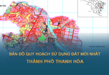 Tải về bản đồ quy hoạch sử dụng đất Thành phố Thanh Hóa mới nhất