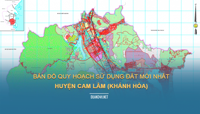 Tải về bản đồ quy hoạch huyện Cam Lâm (Khánh Hòa)