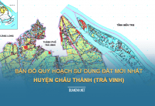 Tải về bản đồ quy hoạch sử dụng đất huyện Châu Thành (Trà Vinh)