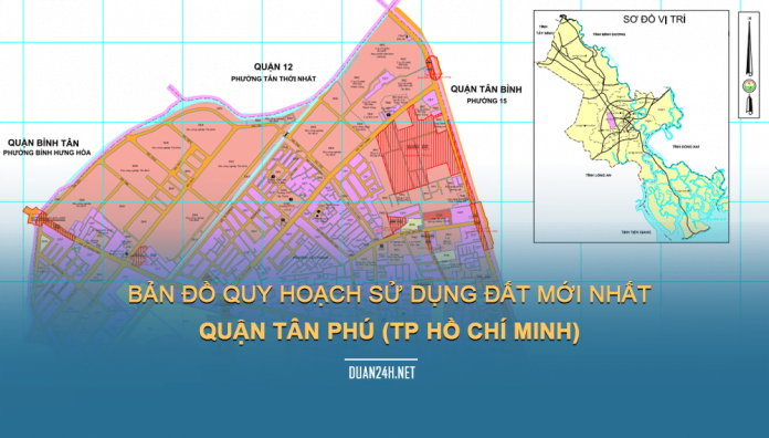 Tải về bản đồ quy hoạch sử dụng đất Quận Tân Phú (TP HCM)