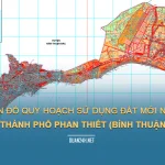 Tải về bản đồ quy hoạch sử dụng đât Thành phố Phan Thiết (Bình Thuận)
