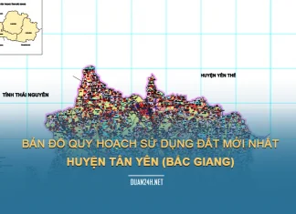 Tải về bản đồ quy hoạch sử dụng đất huyện Tân Yên (Bắc Giang)