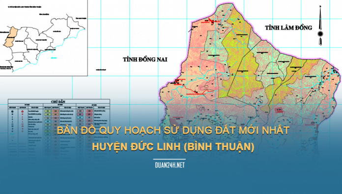 Tải về bản đồ quy hoạch dử dụng đất huyện Đức Linh (Bình Thuận)
